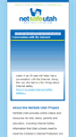 Mobile Screenshot of netsafeutah.org